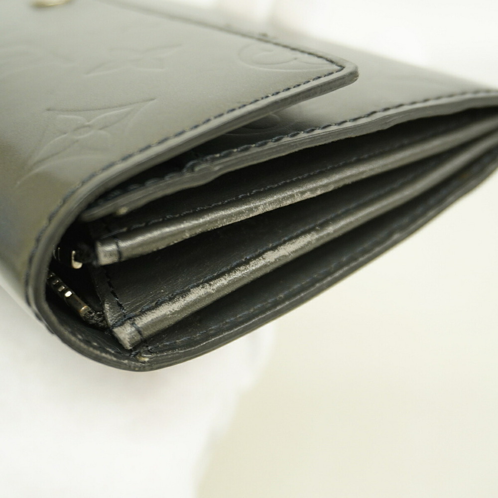 Louis Vuitton Monogram Mat Long Wallet Pochette Portemonnaie Credit M65172 No... - Picture 5 of 9